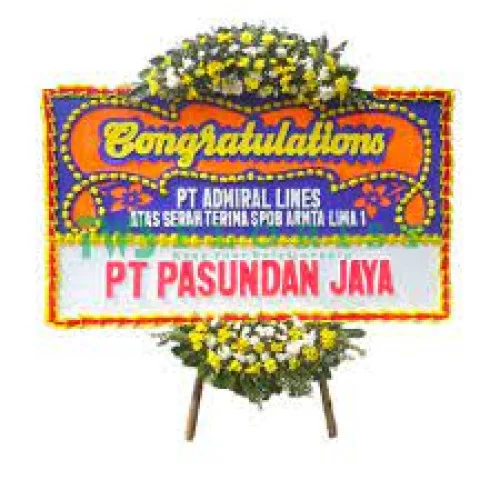 Karangan Bunga Ucapan Selamat Manggarai